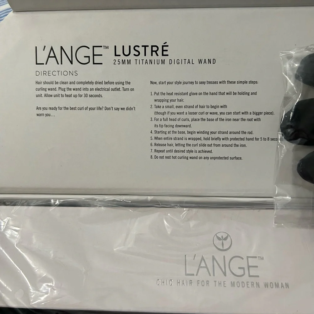 L’Ange Lustre 25mm Titanium Digital Wand ~ EUC - Picture 3 of 6